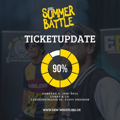 Eastside Revolution Wrestling Summer Battle 2024 Ticket Update 90% verkauft